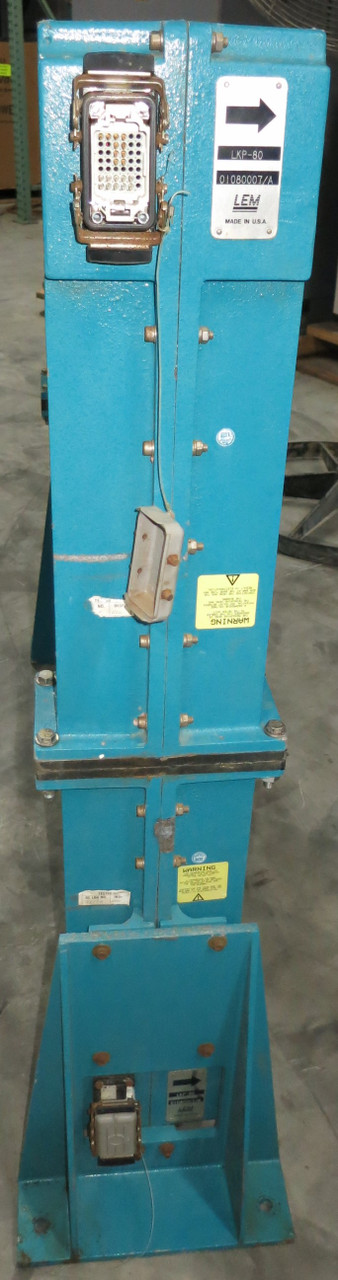 LEM LKP-80 High Accuracy DC Measuring Head w Stand Busbar 80kA 9000VA 01080007/A (GA0919-1)