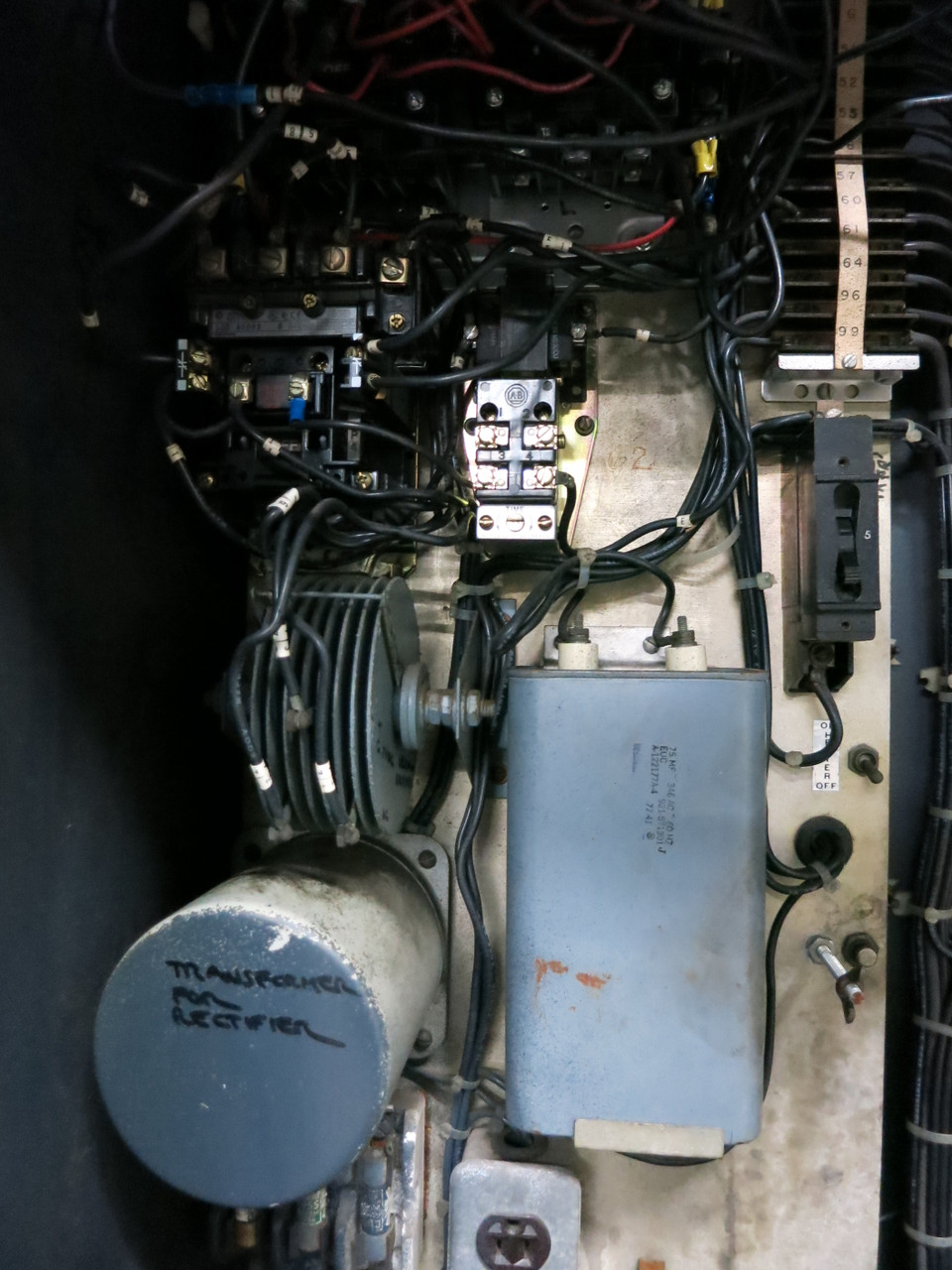 Pennsylvania On Load Tap Changer w Input Voltage Index Plate OLTC 3PH 9381 (GA0917-1)