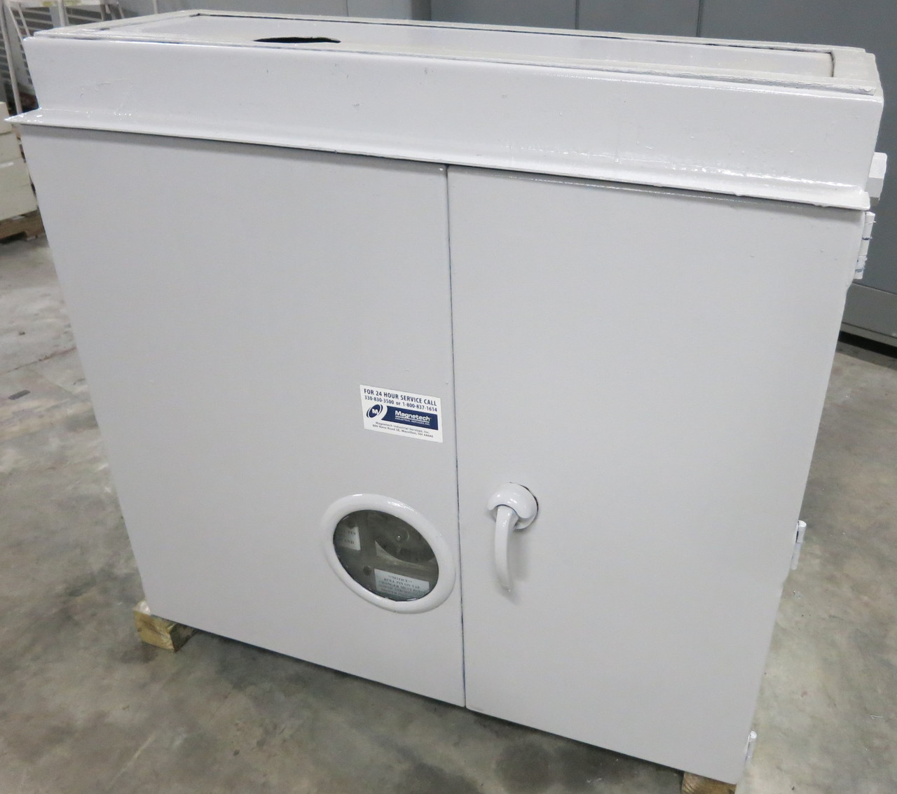 Pennsylvania On Load Tap Changer w Input Voltage Index Plate OLTC 3PH 9381 (GA0917-1)