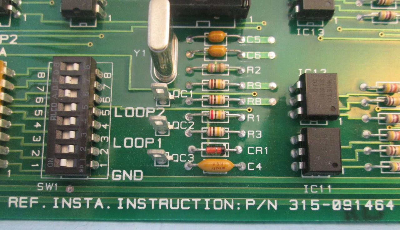 Cerberus Pyrotronics 580-191695-11 ALD-2I 315-091464 PLC Board Fire Alarm Module (EBI0634-2)