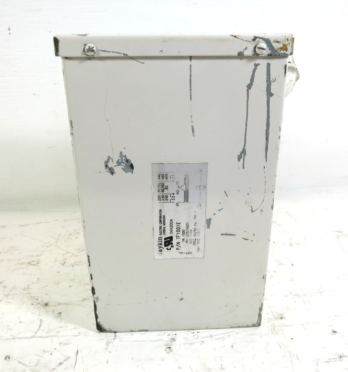 Daykin TF1001E 1000 VA Transformer 230/460 - 115 V 1PH 1.0 kVA 1000VA 240x480 (DW4156-7)