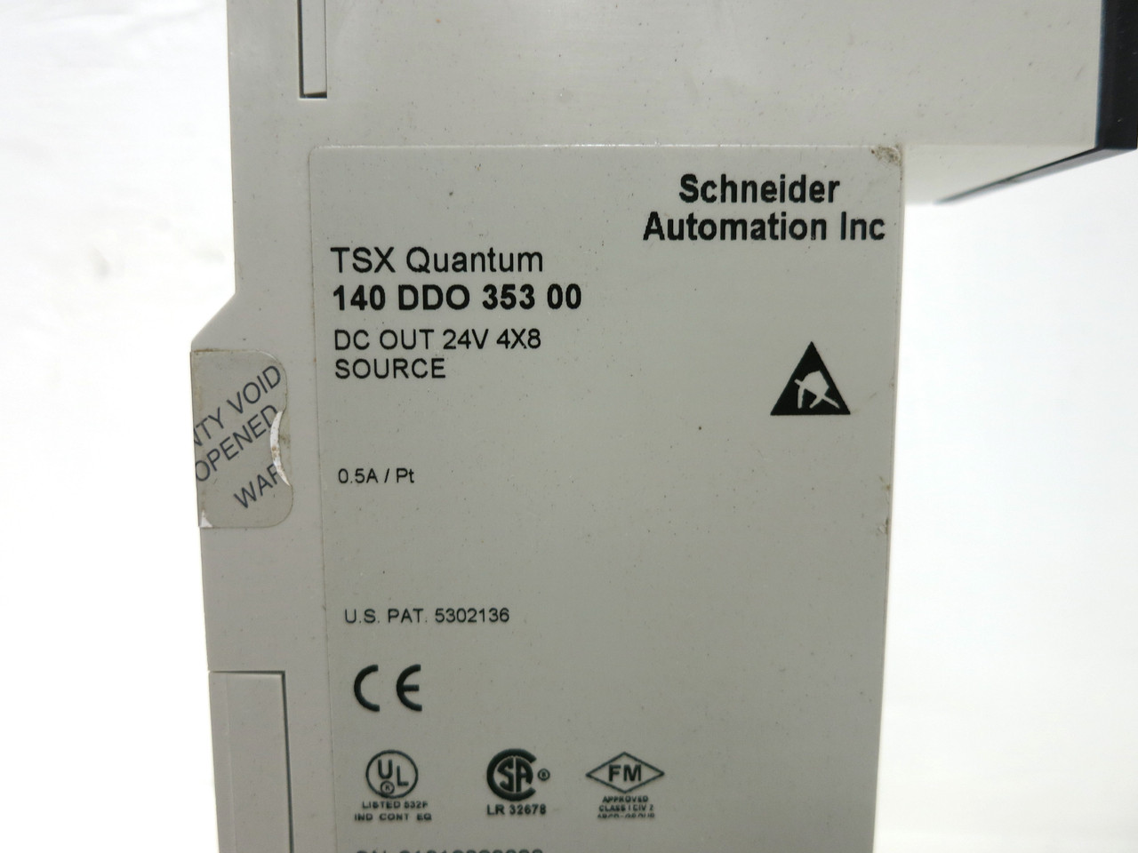 Schneider 140DDO35300 TSX Quantum DC Out 24V PLC Module 24Vdc 140-DDO-353-00 (DW4160-7)