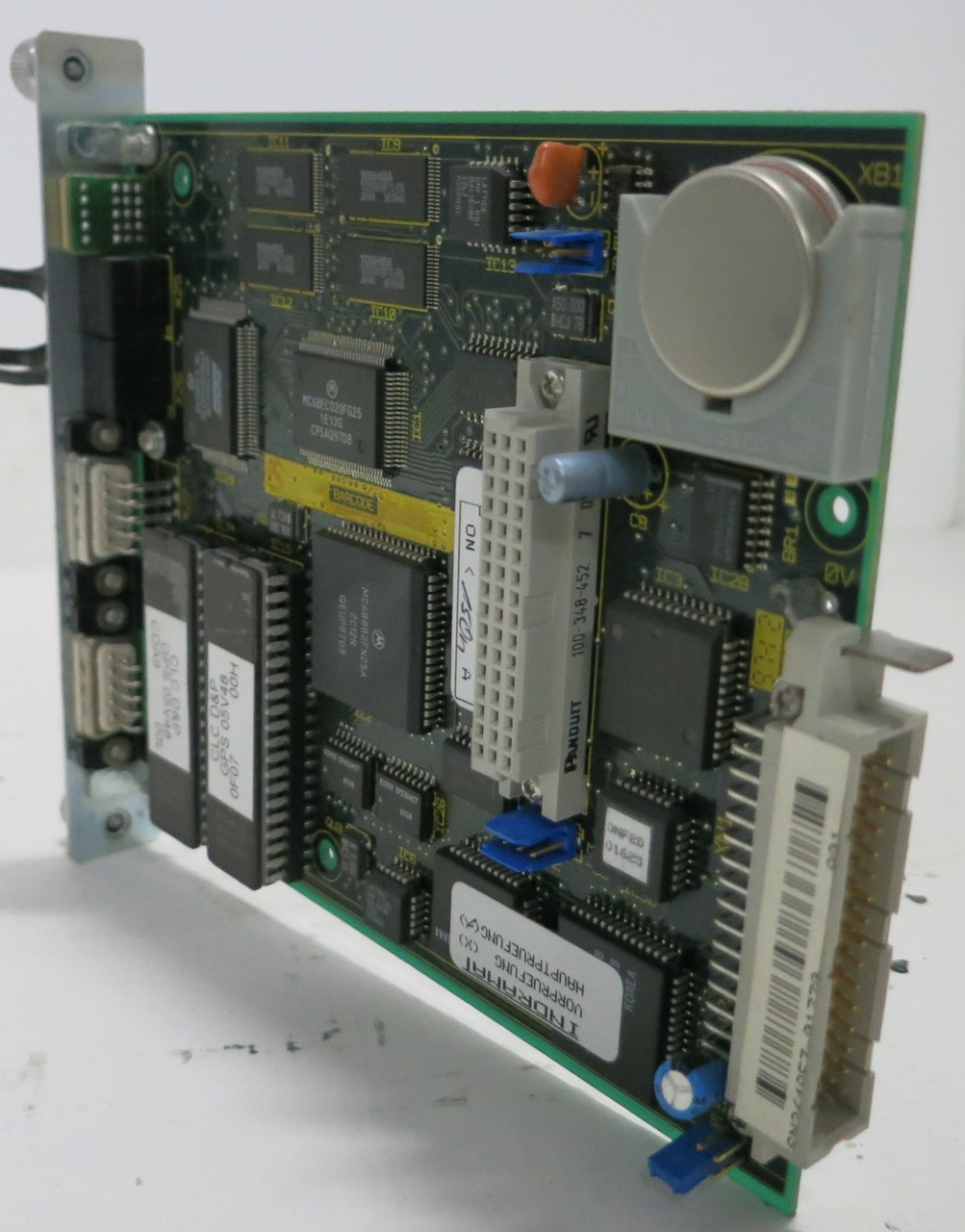 Indramat Interface Board 109-0919-4B37 Rexroth 10909194B37  4837 PLC (GA0922-1)