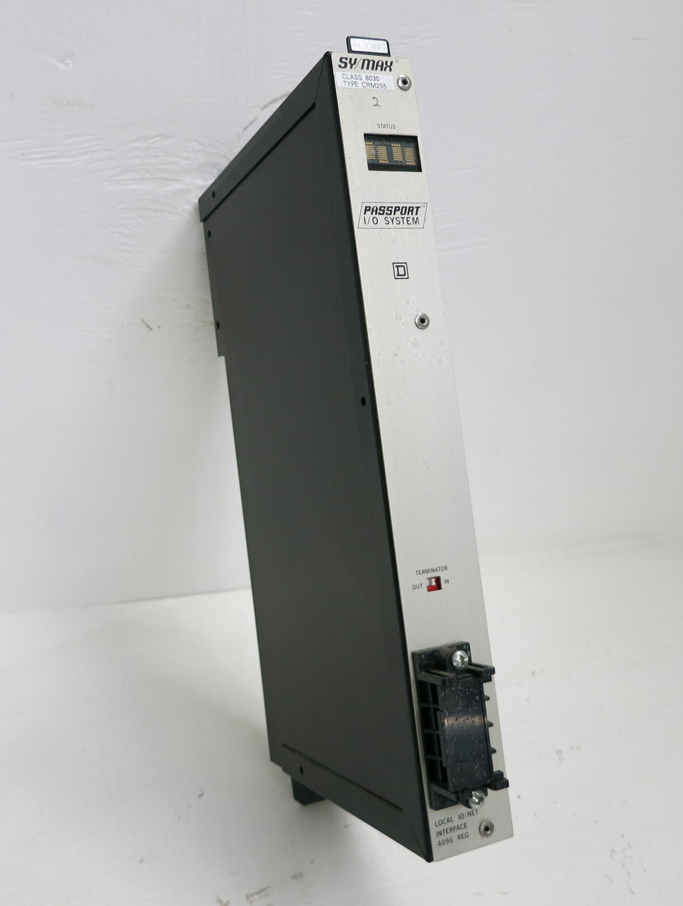 Image of Square D Sy/Max 8030-CRM255 Passport I/O System Network Interface PLC 8030CRM255