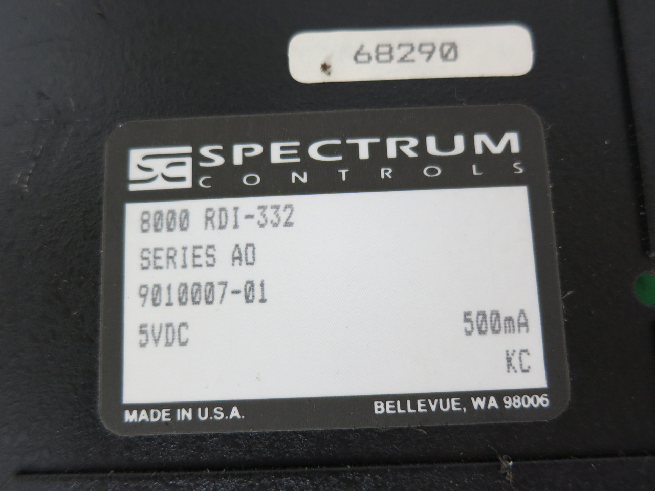 Spectrum Controls 8000-RDI-332 Ser AO 120V Input Sy/Max PLC Module 8000RDI332 (DW4172-4)