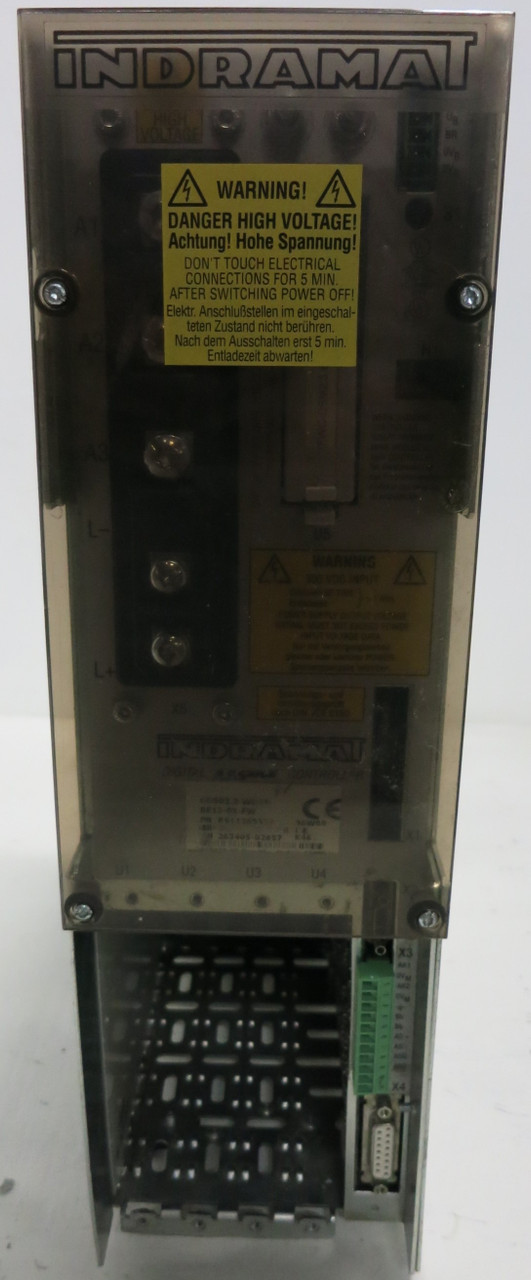 Indramat Digital AC Servo Controller DDS DDS02.2-W050-BE12-01-FW R911265337 (GA0929-2)