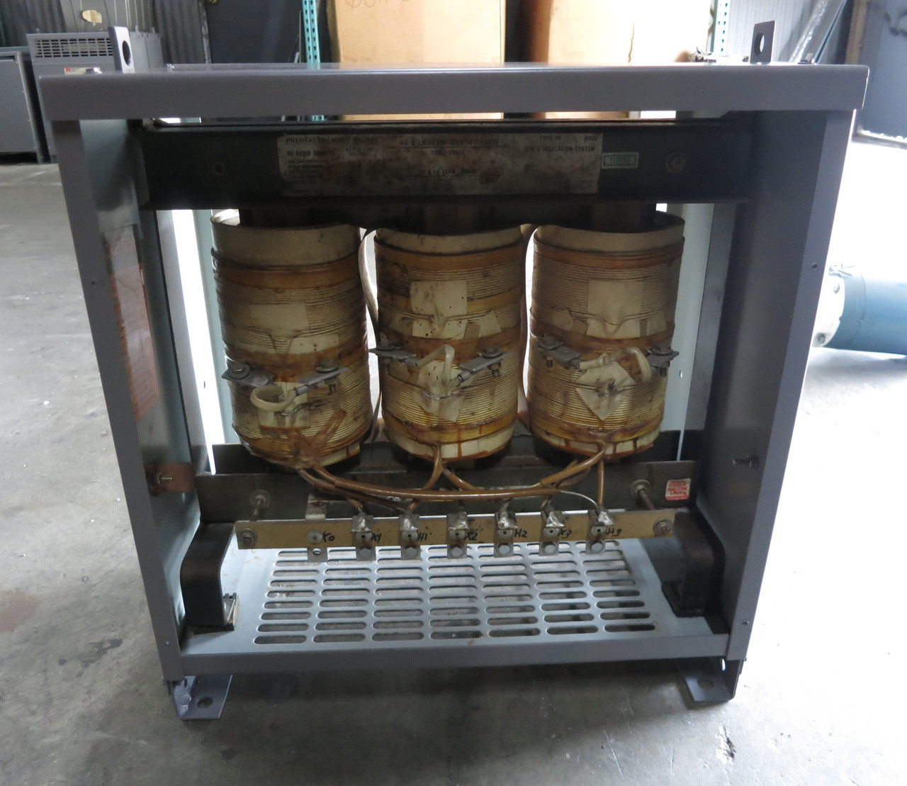 FPT 11 kVA 460 Delta to 460Y/266 V 3PH Isolation Transformer FH11CFMD 11kVA (DW4193-1)