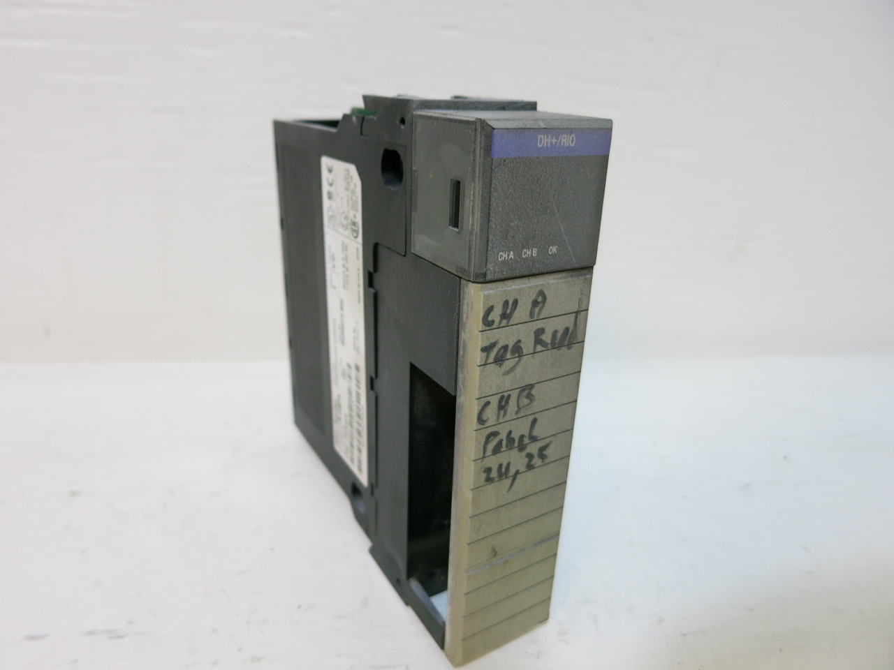 Image of Allen Bradley 1756-DHRIO Ser C Rev D02 FW 5.03 DH+/RIO Communication PLC Logix