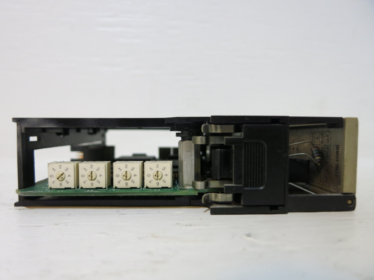 Allen Bradley 1756-DHRIO Ser C Rev D02 FW 5.03 DH+/RIO Communication PLC Logix (GA0964-1)