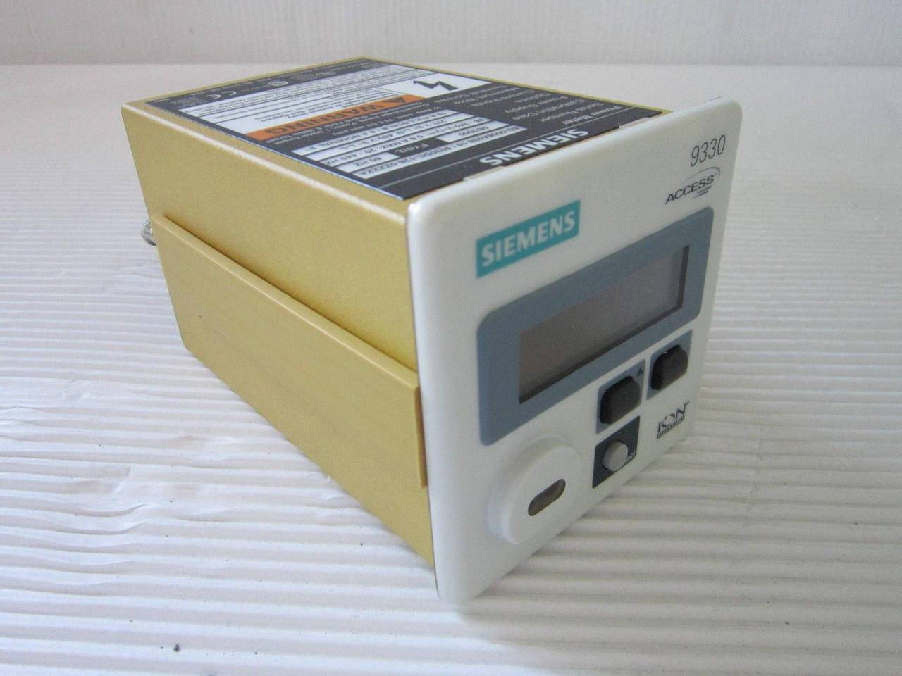 Siemens 9330 9330DC-126-0ZZZZA Power Meter Display ION Profibus Access (EBI3760-1)