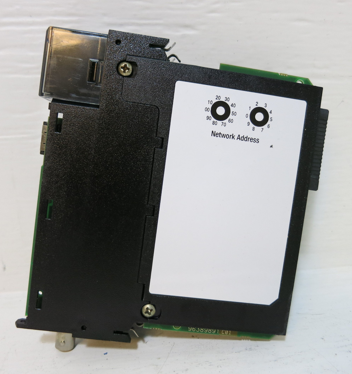 Allen Bradley 1756-CNB Ser D Rev M02 FW 5.45 ControlLogix Control Net Comm PLC (GA0973-1)