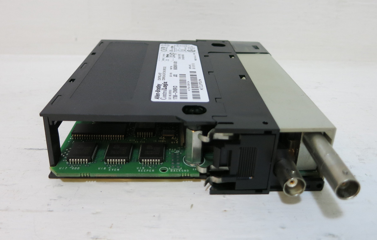 Allen Bradley 1756-CNBR Ser D Rev J02 FW 5.27 Control Net Communications Bridge (GA0969-2)