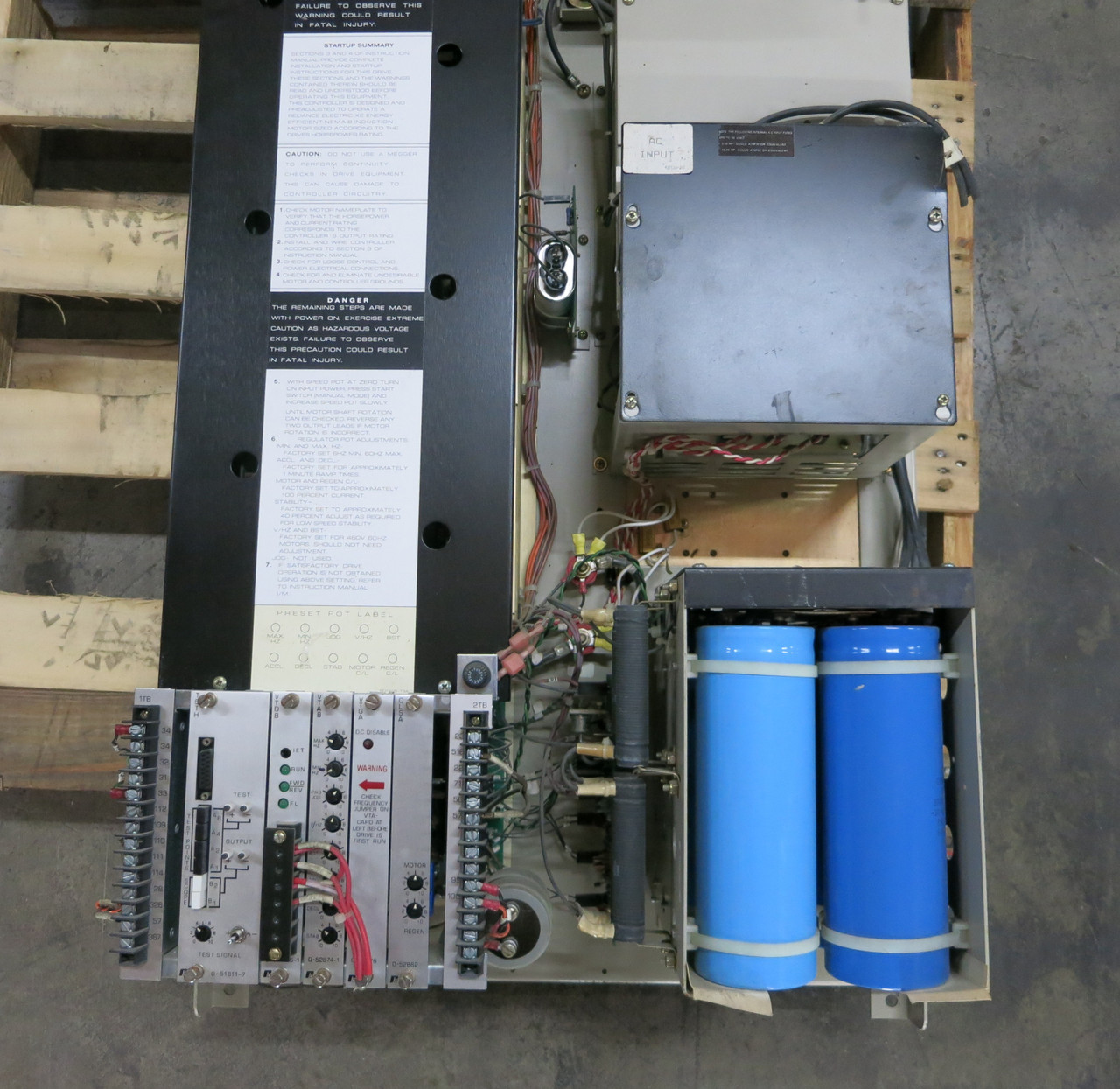 Reliance Electric 24C4030U 30 HP AC VS Drive 460V 30HP 24C4030-U 42A RE (DW4210-3)