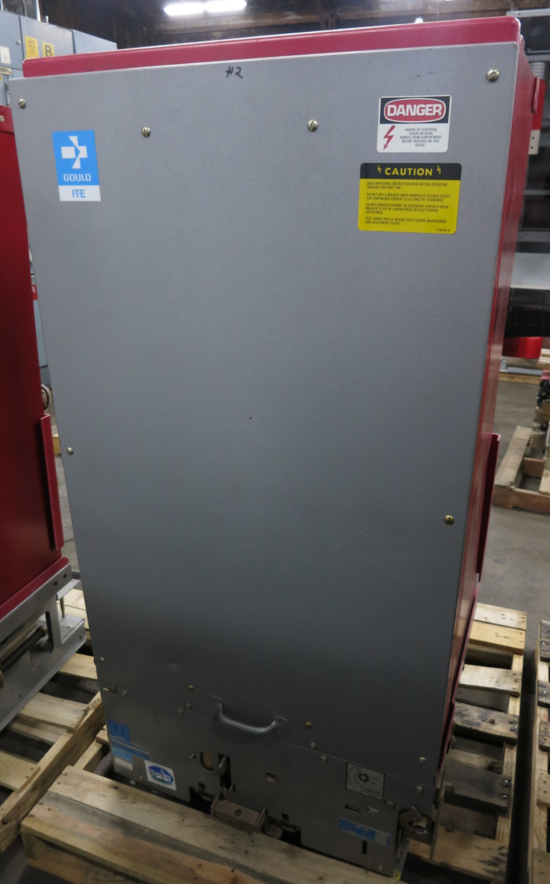 Gould ITE 15/13.8 kV 1200A Type 15HK 05-B Power Circuit Breaker 15kV Rate 4/79 (GA0986-5)