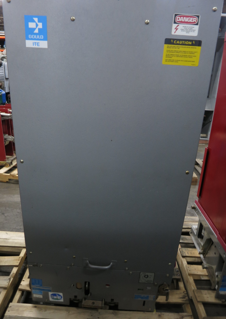 Gould ITE 15/13.8 kV 1200A Type 15HK 05-B Power Circuit Breaker 15kV Rate 4/79 (GA0986-5)