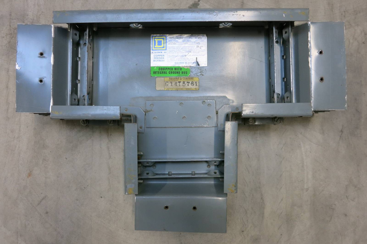 Image of Square D CF2520GTFM13 2000 Amp "T" Junction I-Line II Copper Feeder Busway 3P4W