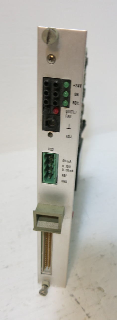 Siemens SR6160 Simovert PM PLC SR616006SP06 REFU Electronik Interface Module 6 (GA1006-1)