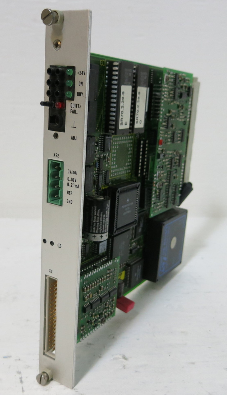 Siemens SR6160 Simovert PM PLC SR616006SP05 REFU Electronik Interface Module 6 (GA1002-11)