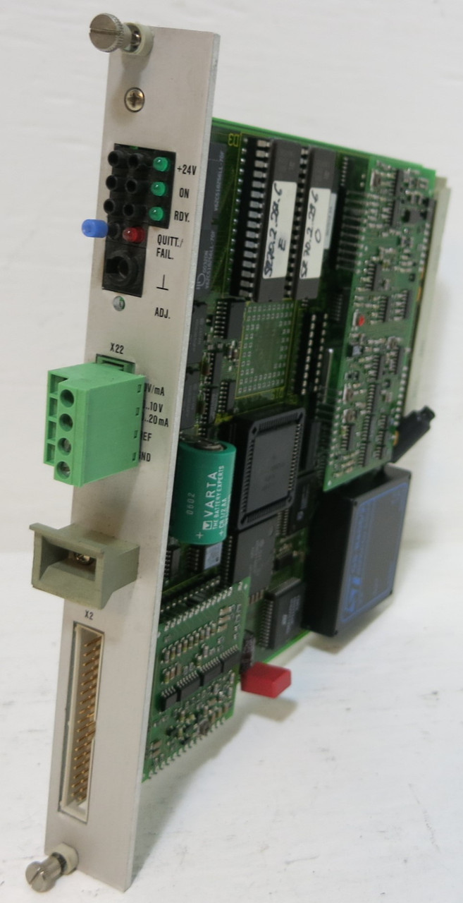 Siemens SR6160 Simovert PM PLC SR616004SP03 REFU Electronik Interface Module 6 (GA1004-1)