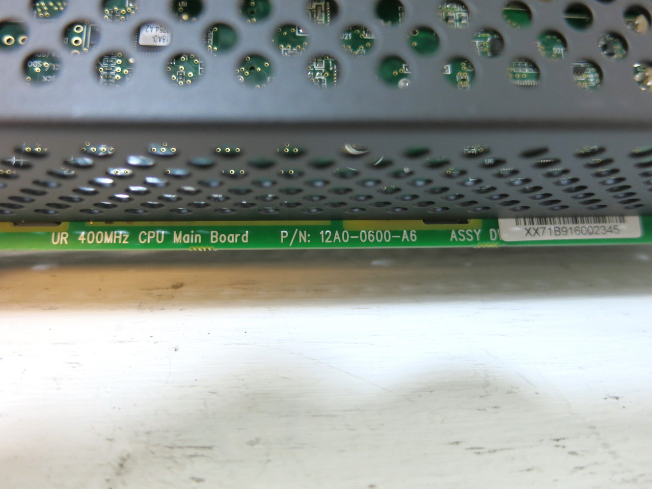 GE Multilin UR9UH CPU Module 9U 12A0-0600-A6 Board Processor UR-9UH 10/100 Base (DW4271-1)