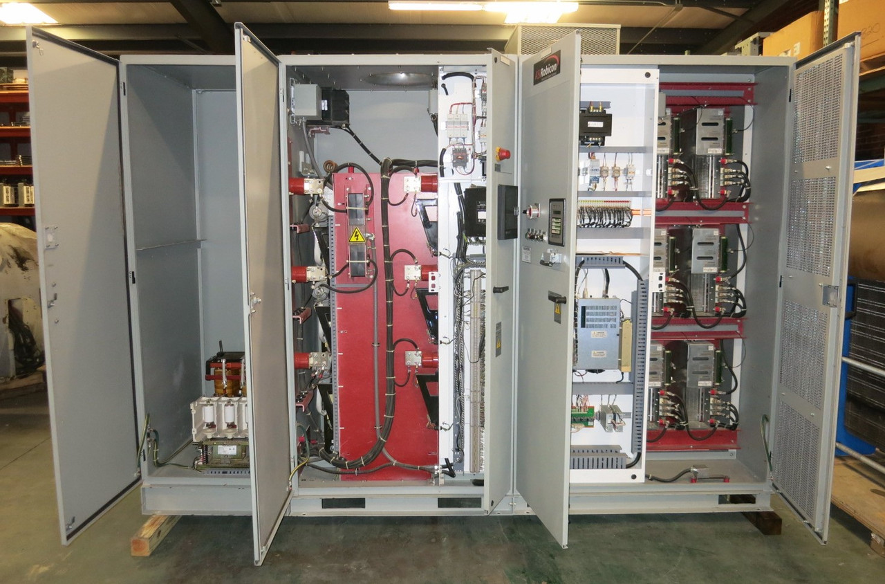 ASI Robicon 800HP / 596kW 4160VAC Harmony VS Drive Siemens Variable Speed 4160 V (PM3180-1)