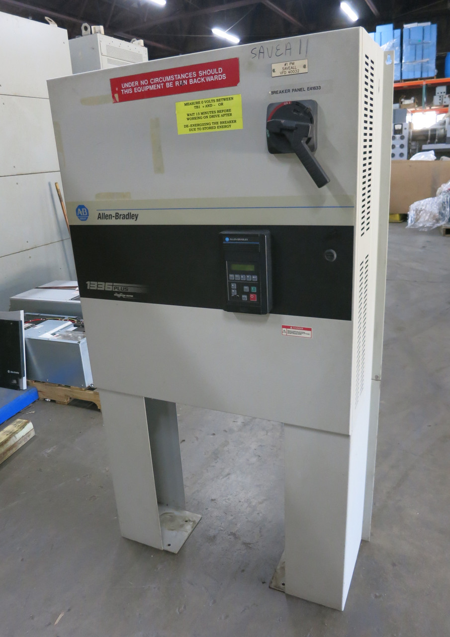 Image of Allen Bradley 1336S-B050-AX-EN4-L6 1336 Plus AC VS Drive 50 HP 480V 3PH