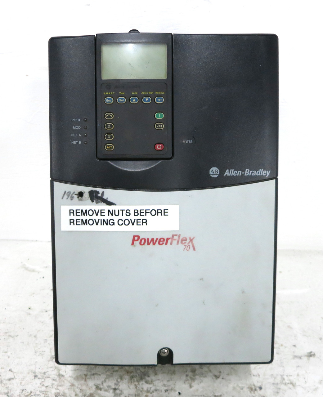 Allen Bradley 20AD022A3AYNANNN 15 HP PowerFlex 70 AC VS Drive 480V 15HP (DW4303-1)