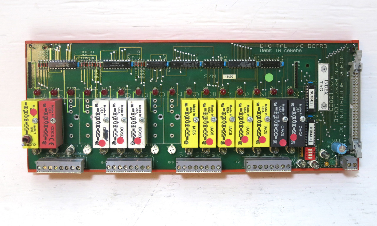HTRC Automation 1084B Digital I/O Board Module 1080B PLC Control Paper PCB (DW4311-1)