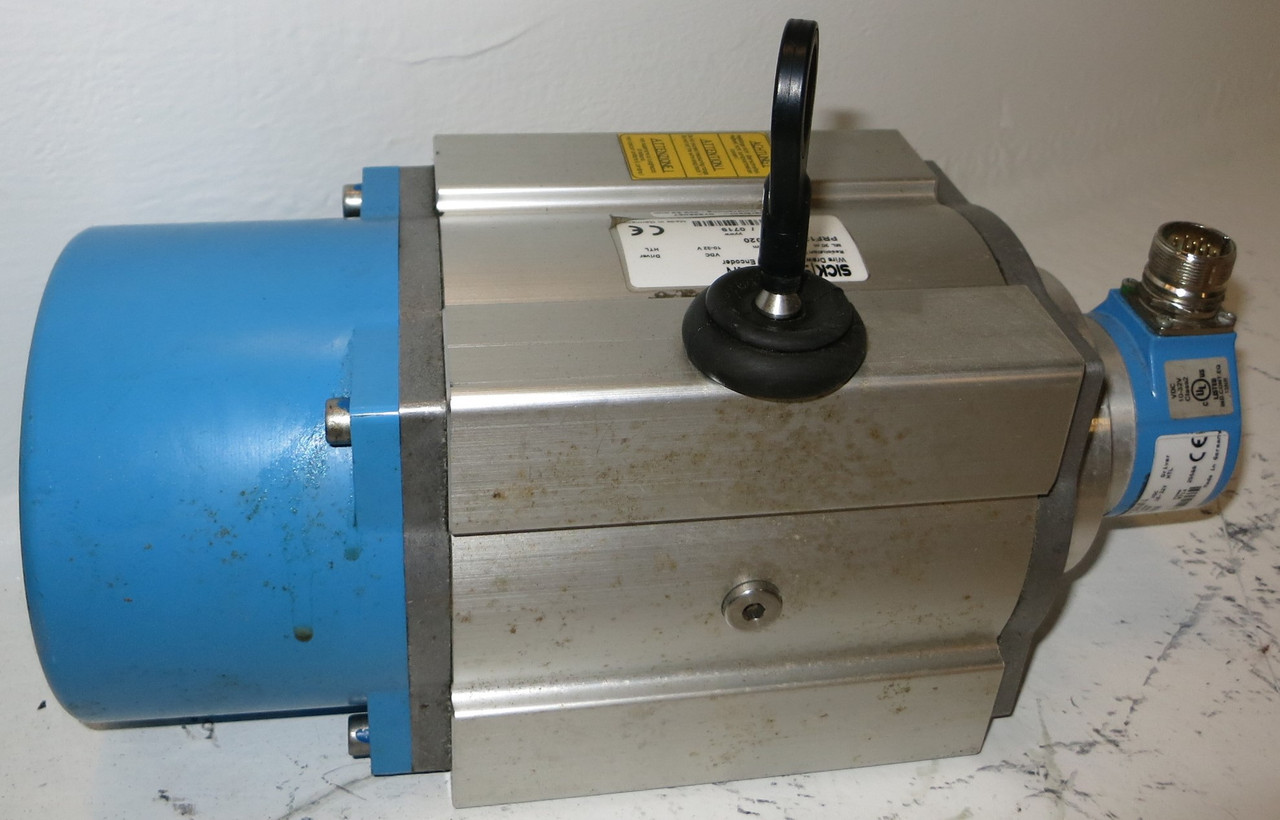 Sick Stegmann Wire Draw Increm. Encoder PRF13-E1AM2020 w Encoder DRS60-E1A01662 (GA1022-3)