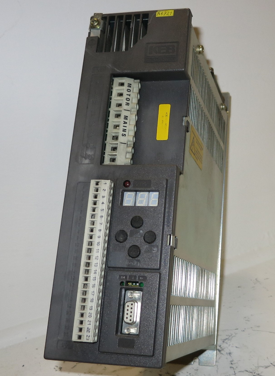 Image of KEB Antriebstechnik 09.F0.R11-3429 Frequency Inverter 1.5kW 50/60Hz 2.8kVA 480V