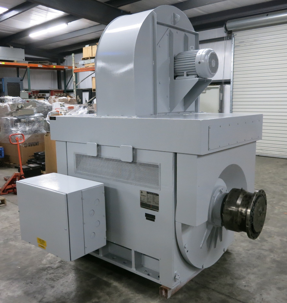 Image of GE 5KAF8507H00001 550HP 250RPM 370V 8507Z KAF DPBV AC 8000 Induction Motor 460V