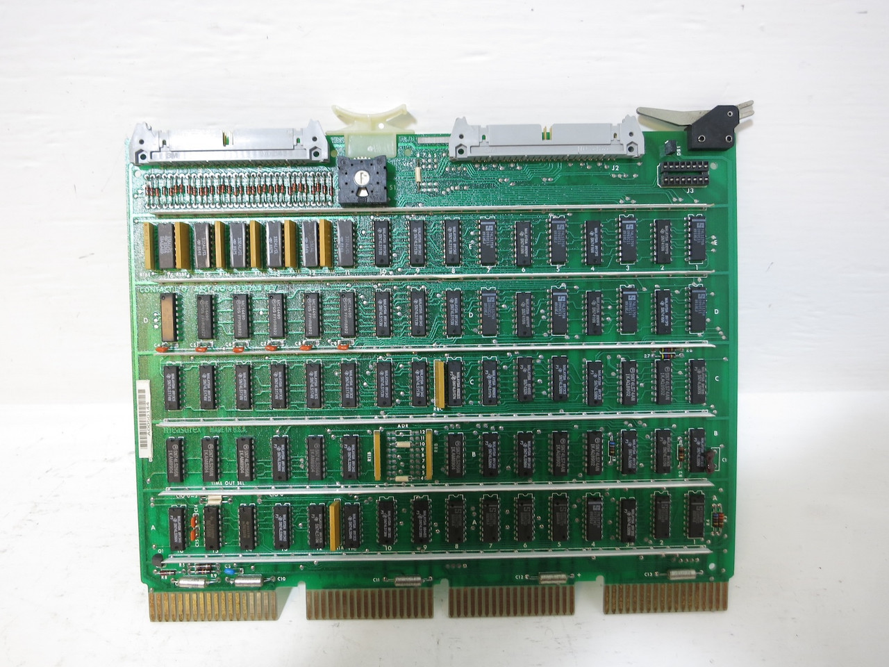 Measurex 05291202 Rev B Contact I/O PLC Processor 04291201 Rev B (GA1040-1)
