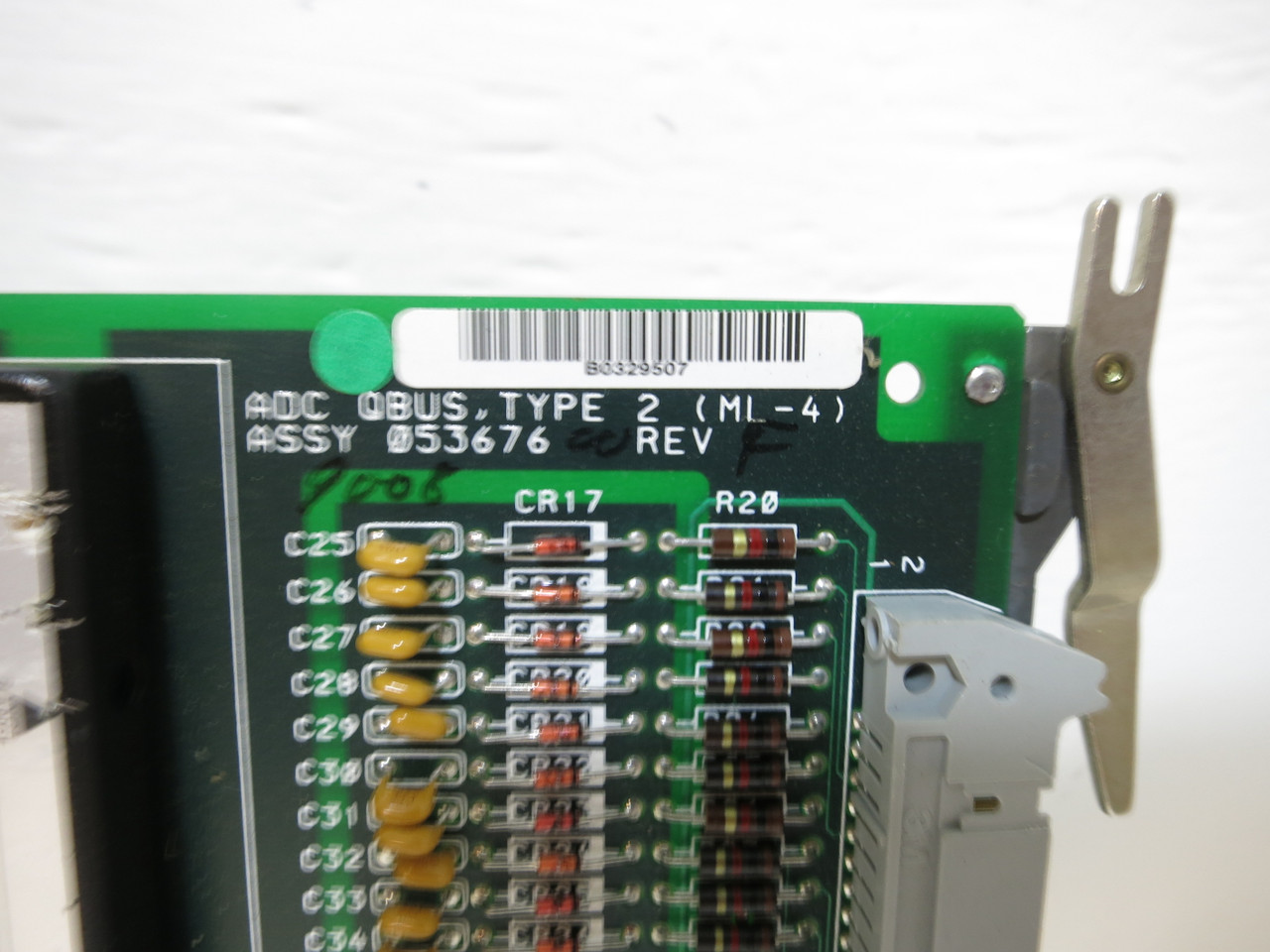 Measurex 05367600 Rev F ADC QBUS Type 2 (ML-4) PLC Processor 04367600 Rev A (GA1039-1)