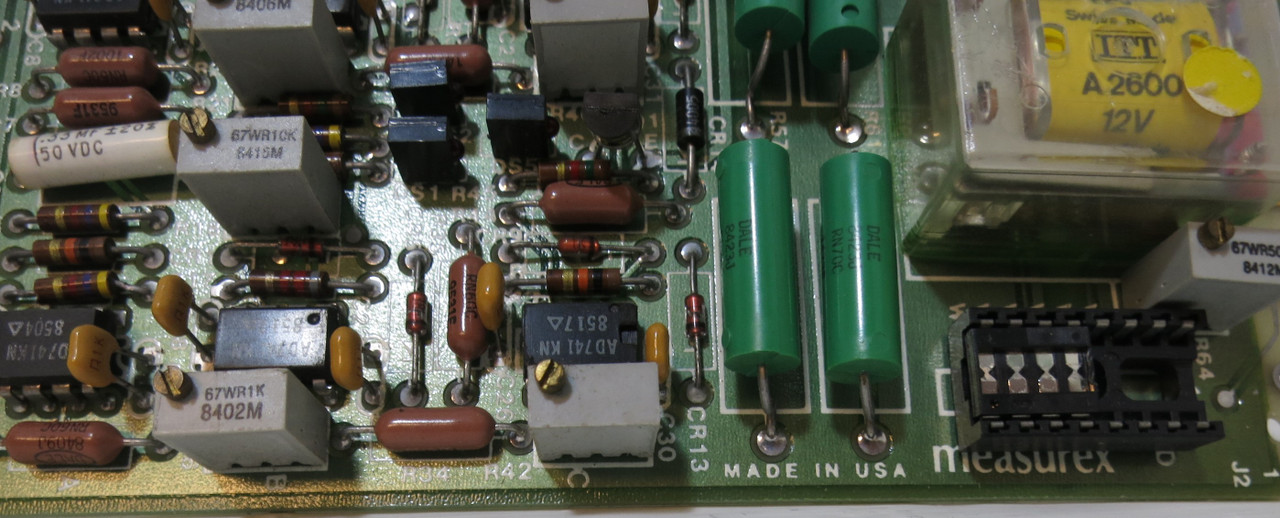 Measurex 05320400 Quad DiE Amp/Therm BUF PLC Processor 04320400 Rev A (GA1034-3)