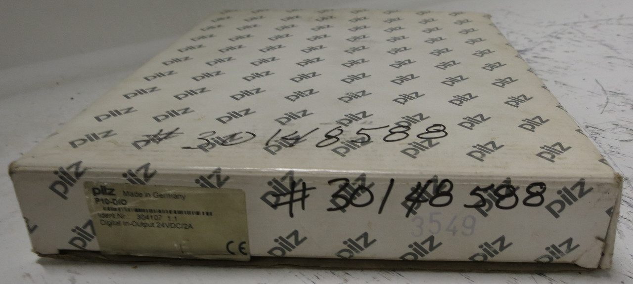 Pilz P10-DIO 304107 Digital In-Output 24VDC/2A PLC 304 107 P 10 DIO NIB (GA1031-1)
