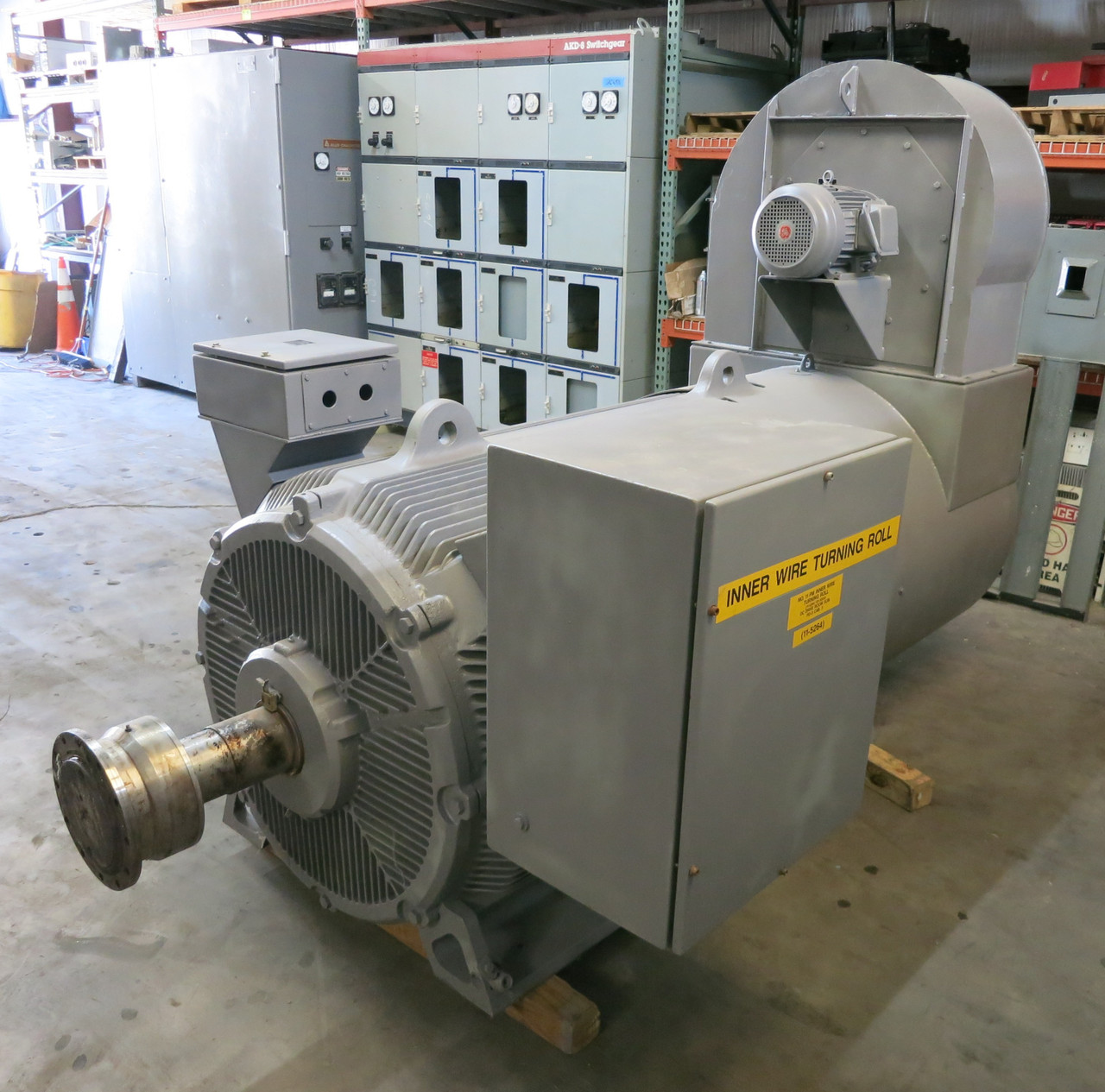 GE 5KAF80114344202 1250 HP 460V Induction Motor 1785RPM 8011S KAF TEAO 8000 A$D (GA1041-1)