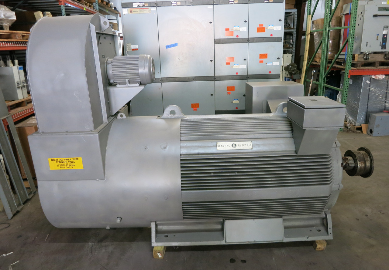 GE 5KAF80114344202 1250 HP 460V Induction Motor 1785RPM 8011S KAF TEAO 8000 A$D (GA1041-1)
