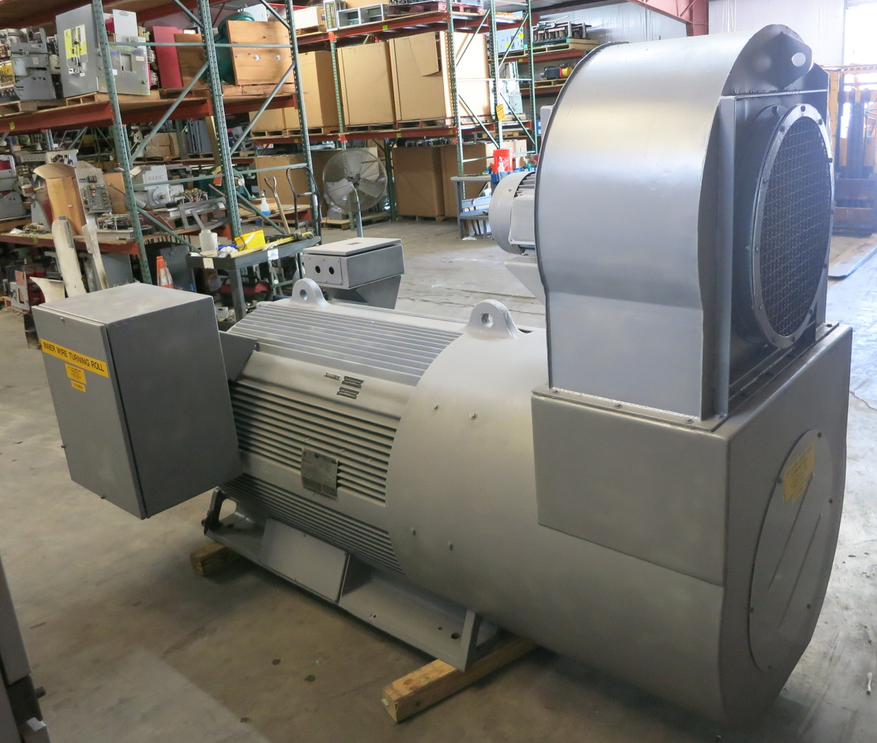 GE 5KAF80114344202 1250 HP 460V Induction Motor 1785RPM 8011S KAF TEAO 8000 A$D (GA1041-1)