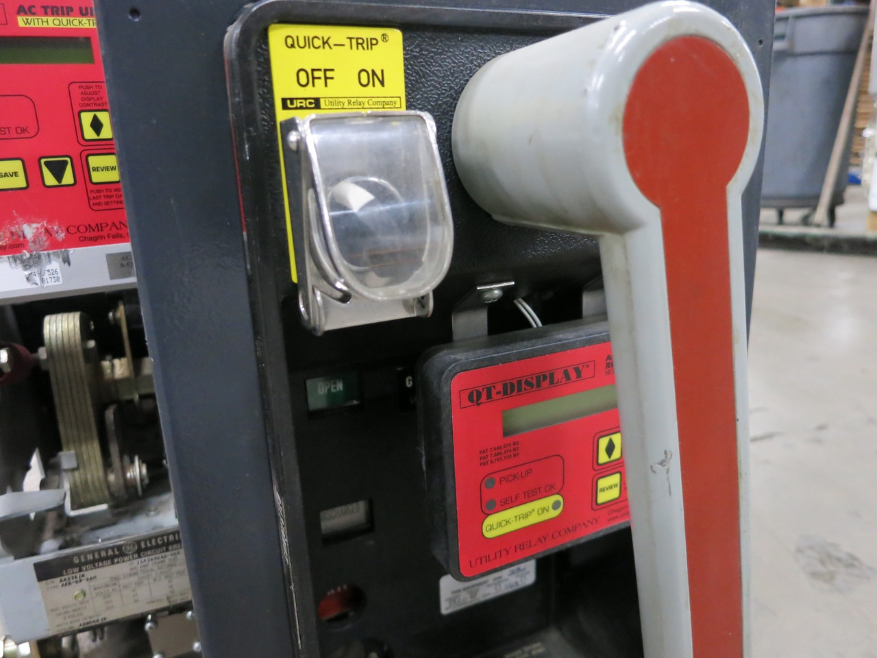 GE AKR-6D-30H 800A Air Breaker AC-Pro Trip Unit w/ Quick-Trip QT-Display 800 Amp (DW4344-4)