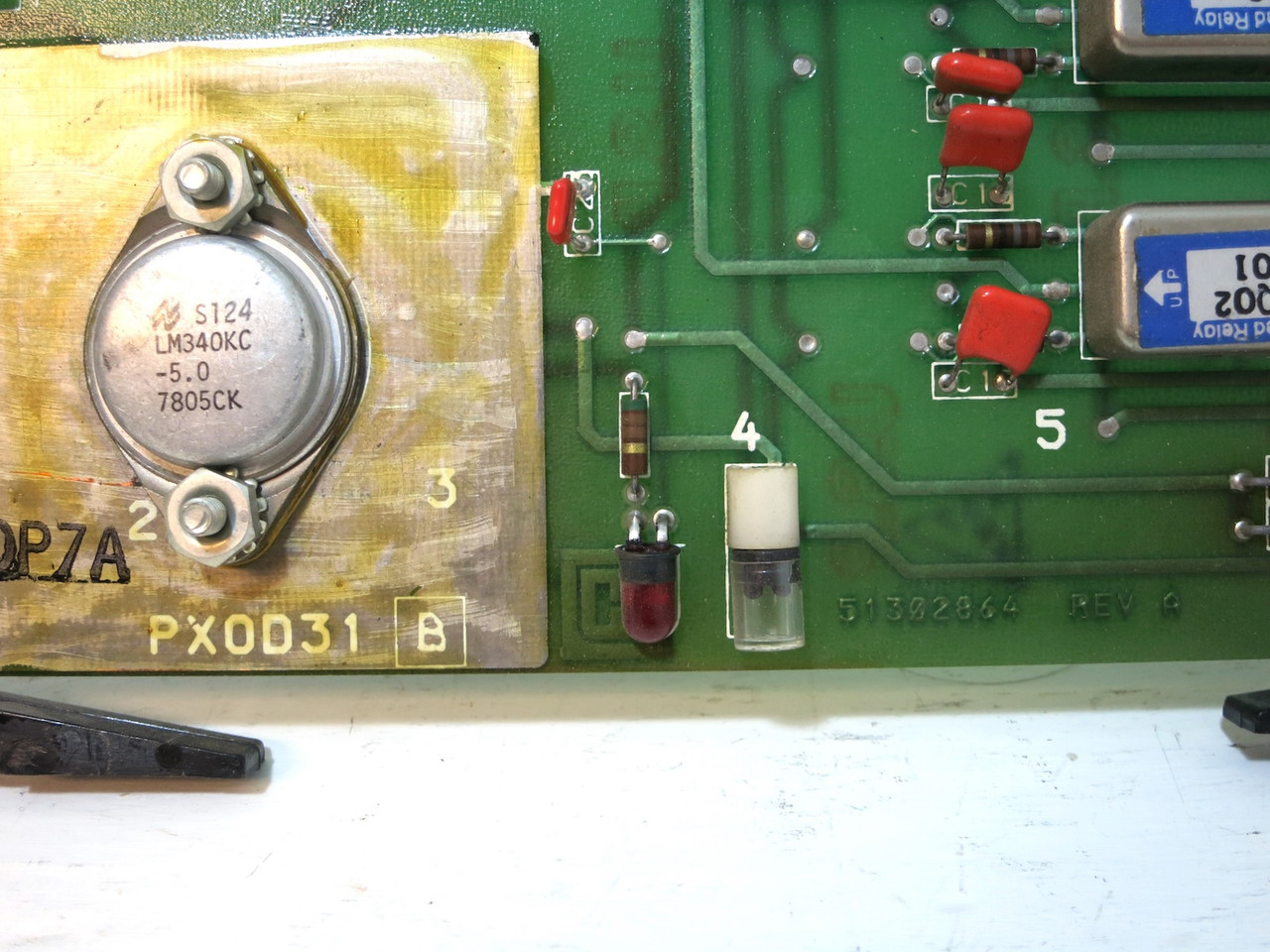 Honeywell 51302864-100 Rev A Control Board 4DP7A-PXOD31 PLC Circuit PCB (DW4347-1)