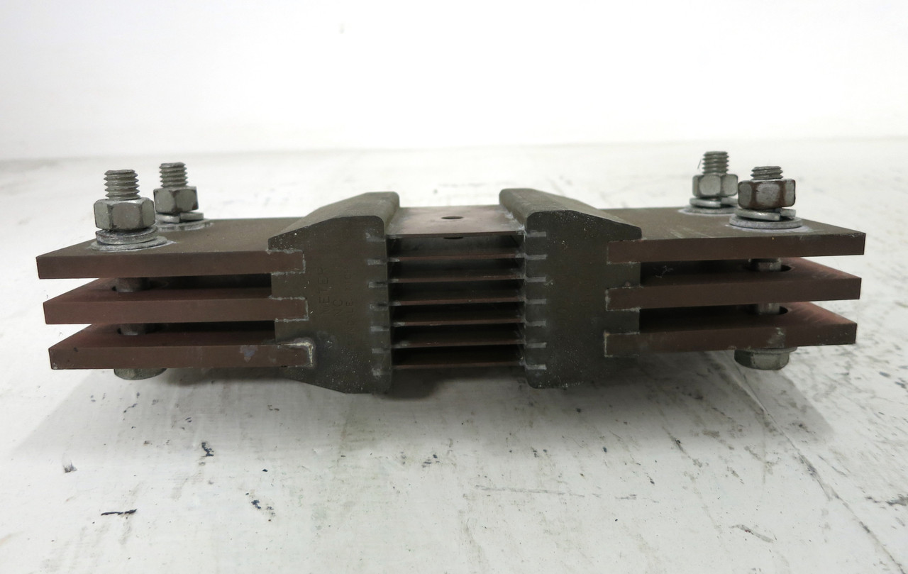 RAM Meter 2000A 50 MV Copper Current Shunt Bus-Type 2000 Amp Meter 50MV DC (DW4357-1)