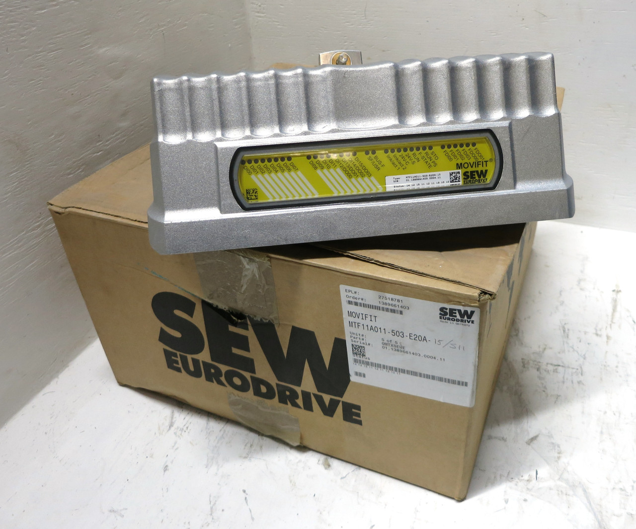 Image of NEW Sew Eurodrive MTF11A011-503-E20A-15/S11 Movifit Drive Inverter Module
