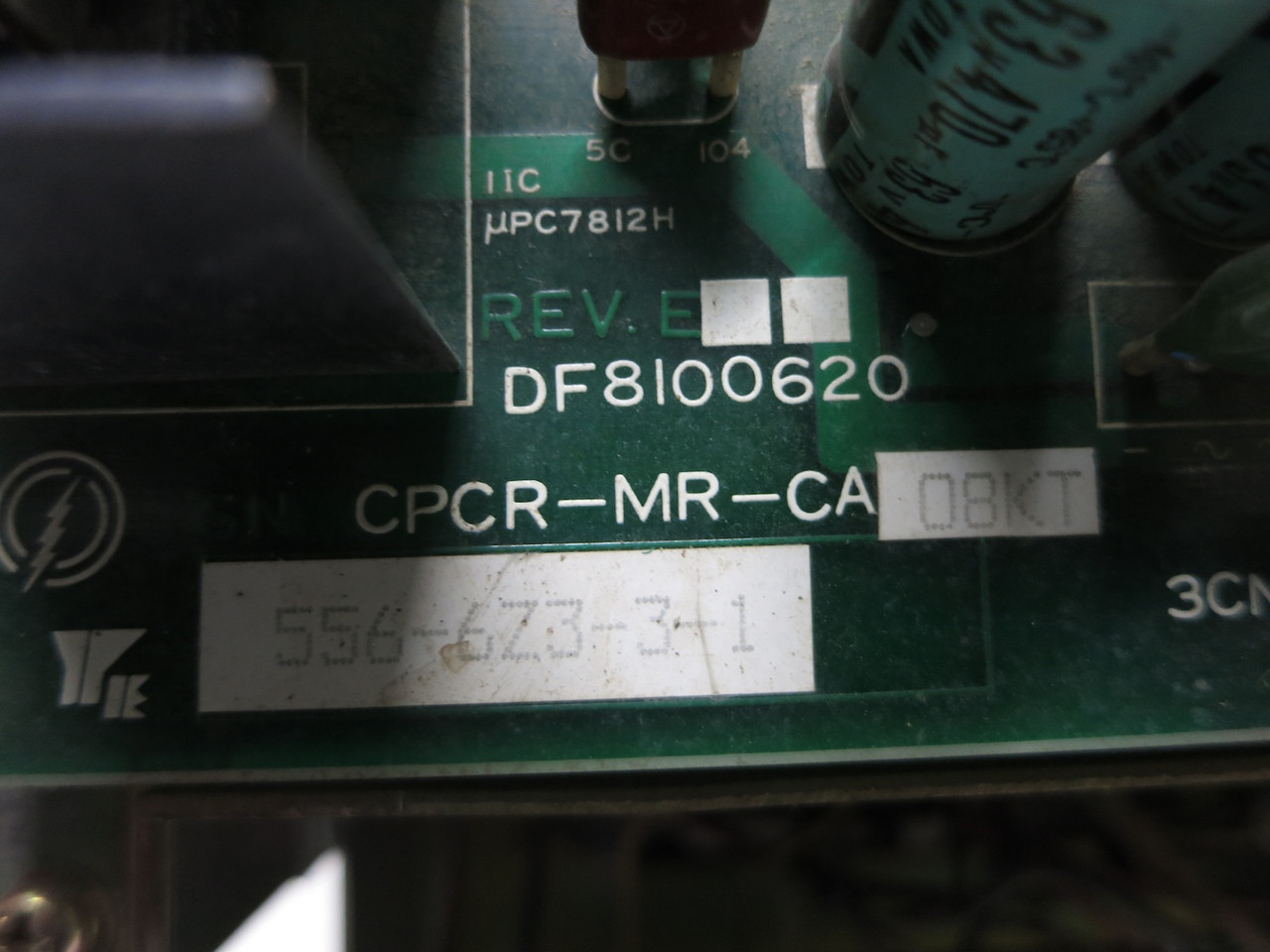 Yaskawa CPCR-MR082KAT ServoPack Drive CPCR-MR-CA-08KT DF8100620 CPCR-MR-082-KAT (DW4398-1)