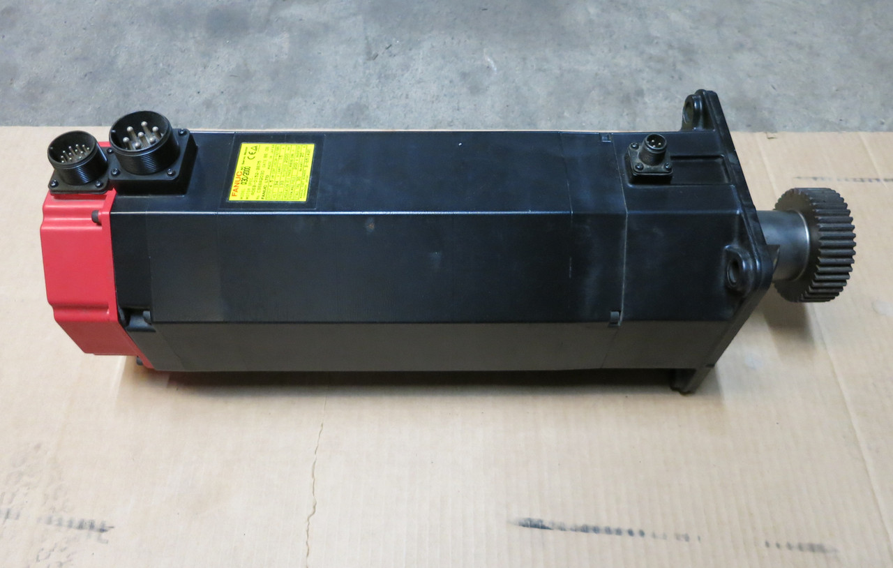 Fanuc A06B-0152-BB675 AC Servo Motor a30/2000 194V 4.5kW 15A 2000 RPM 133 Hz 3PH (DW4407-1)