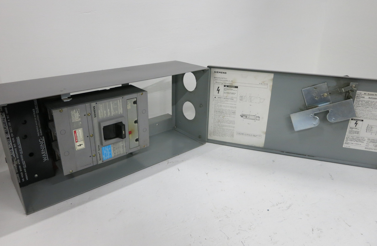 ITE BJC3400 400A 600V BD Circuit Breaker Bus Plug 3PH 3W 400 Amp BOS14355 Gould (DW4471-1)