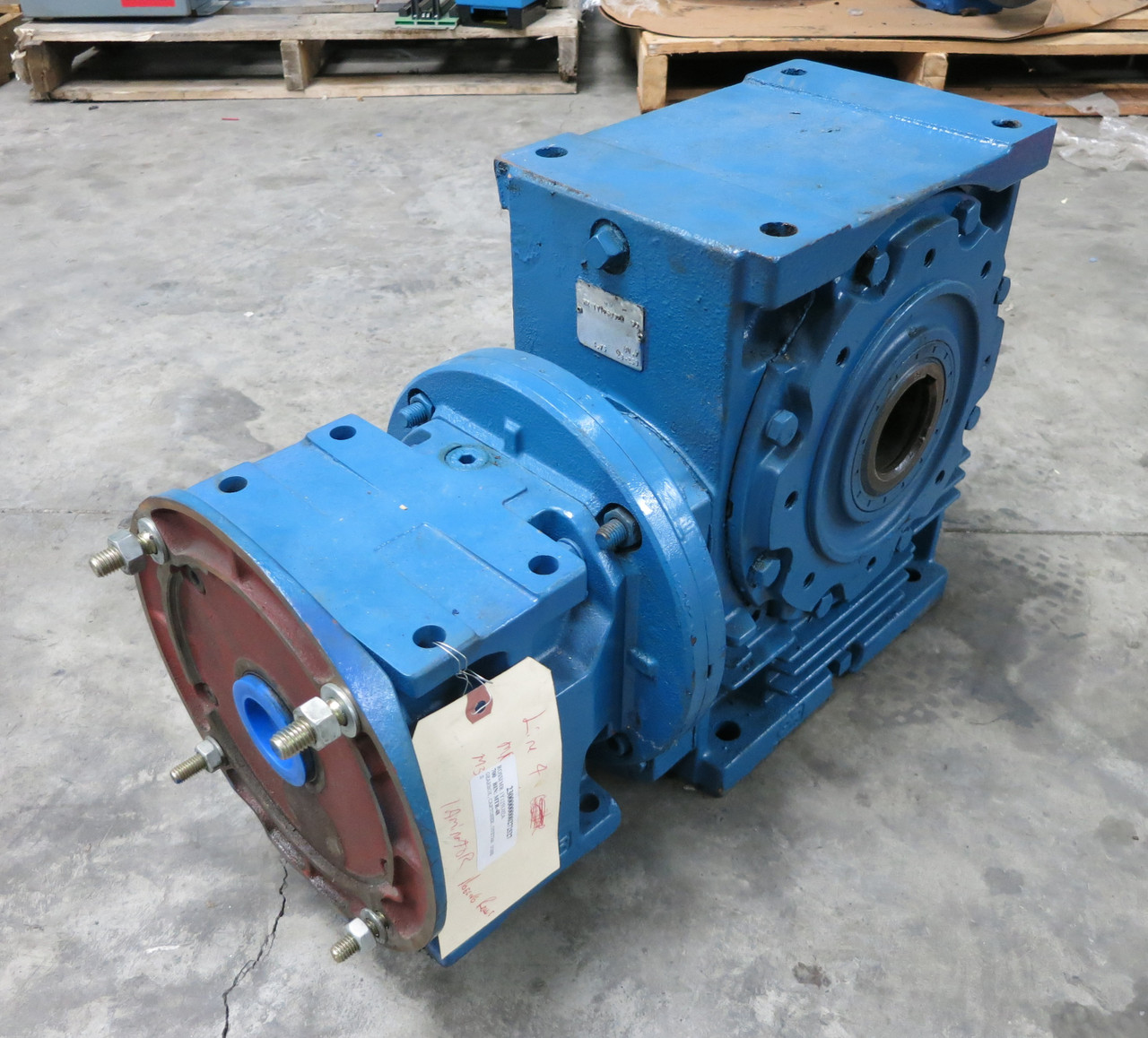 Rossi MR-1V125U02A Servo Motor Gear Reducer Gearbox MR21-63-UC2A (DW4483-1)
