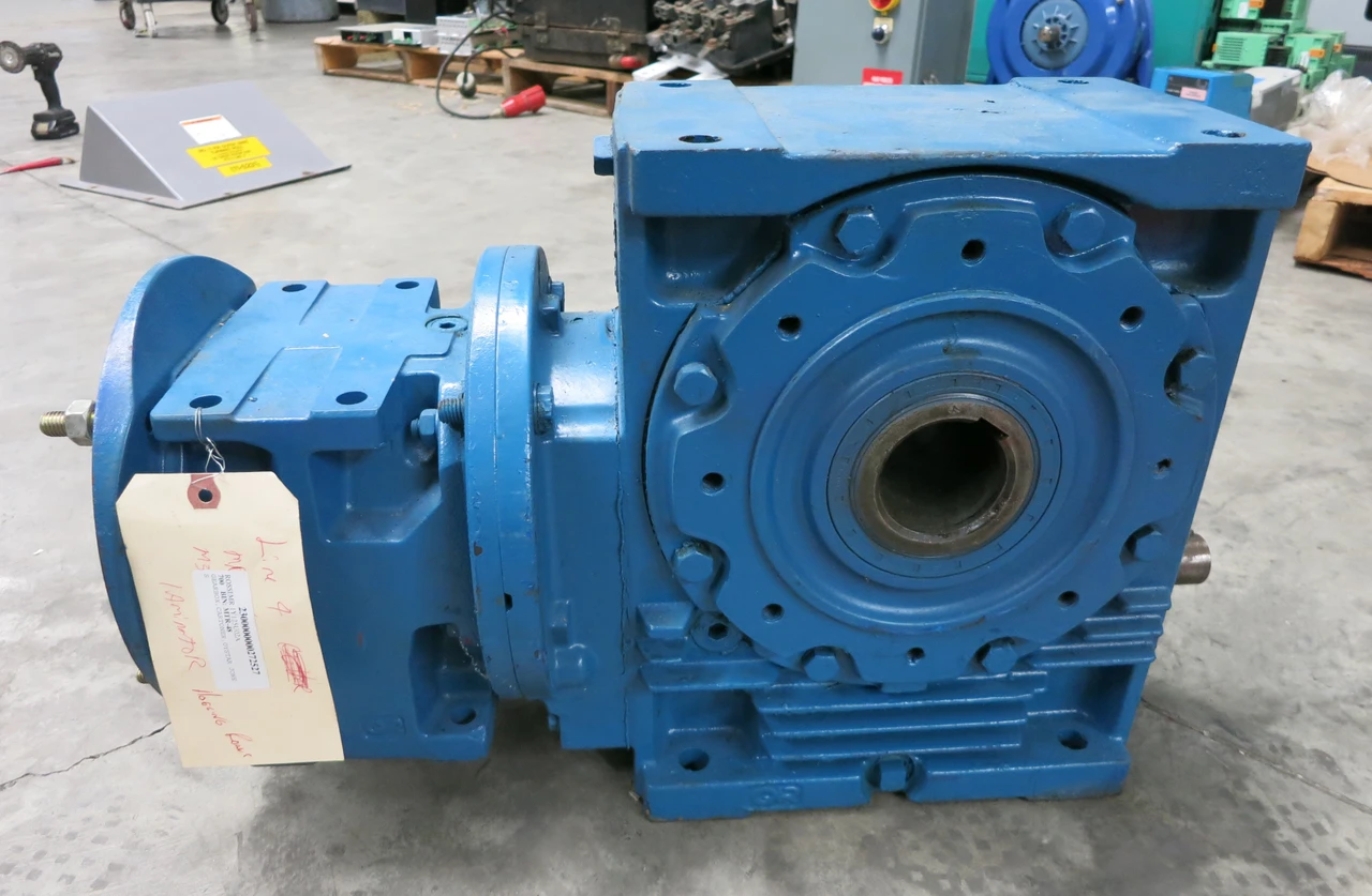 Rossi MR-1V125U02A Servo Motor Gear Reducer Gearbox MR21-63-UC2A (DW4483-1)