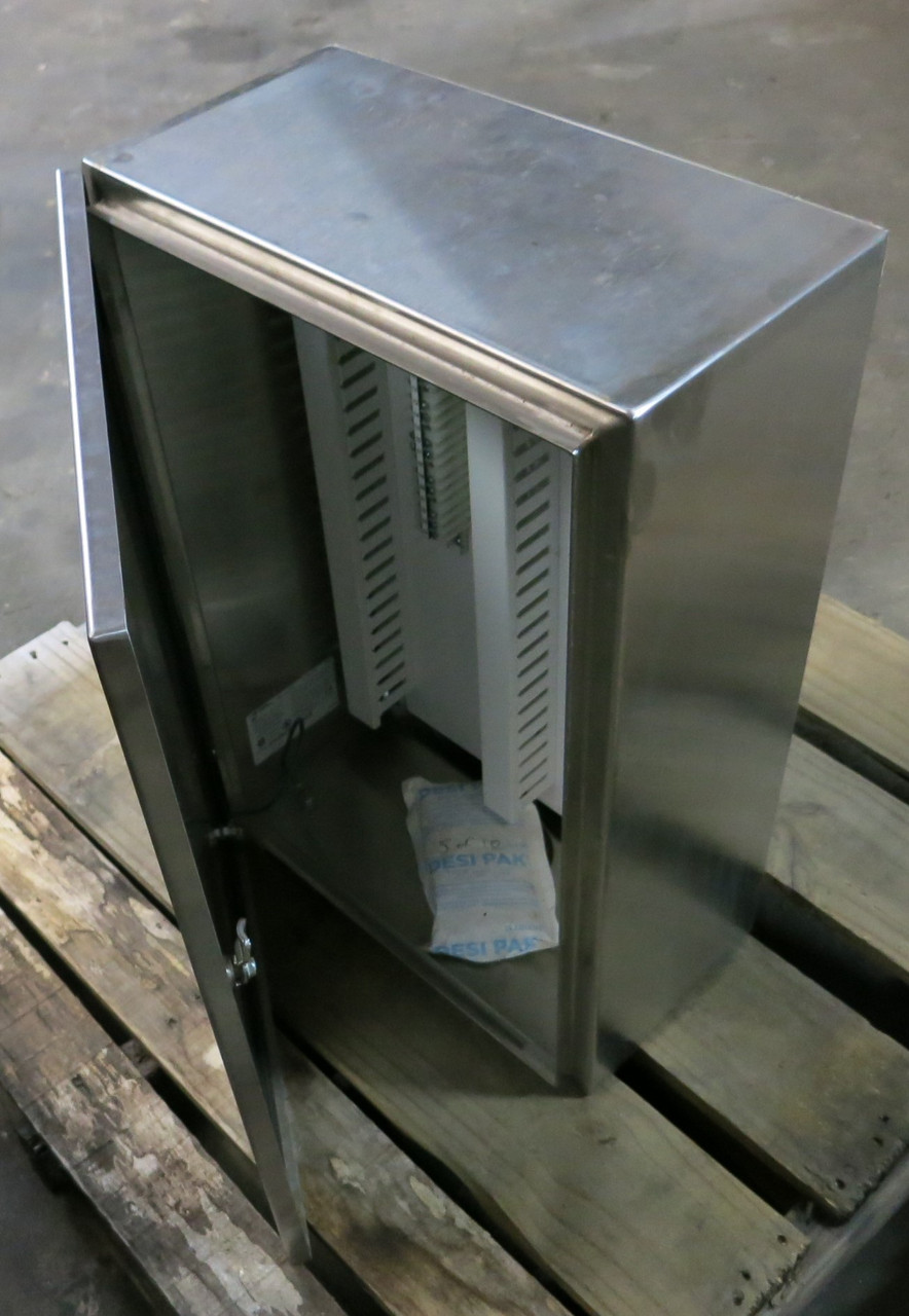 NEW Hammond Manufacturing EN4SD168SS 24"x16"x9" 3R Stainless Steel Enclosure (GA1106-1)