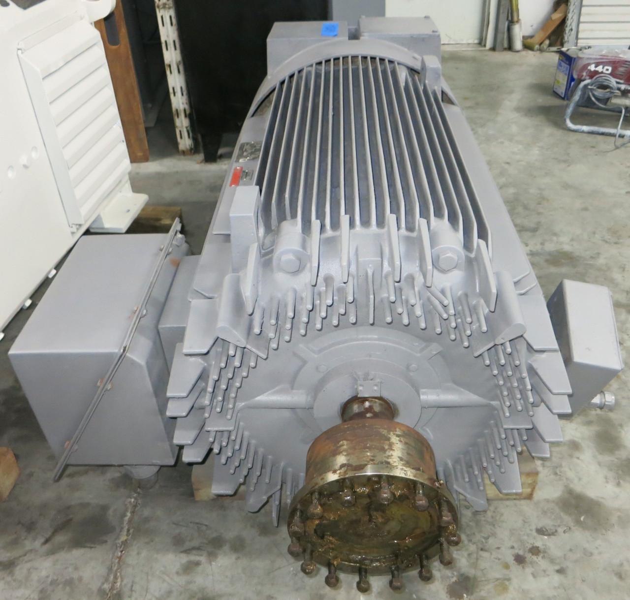 GE AC Motor SKAF509SN285PH 300HP 2690RPM 460V 5D9LLTEFC 316.7A PWM KAF ASD (GA1114-1)