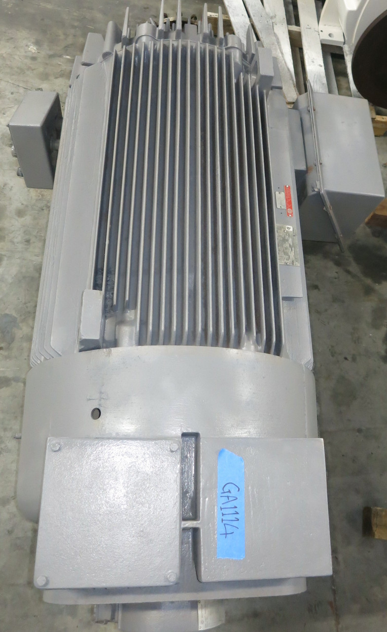 GE AC Motor SKAF509SN285PH 300HP 2690RPM 460V 5D9LLTEFC 316.7A PWM KAF ASD (GA1114-1)